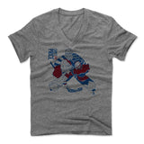 Mens Men's V-Neck Heather Gray