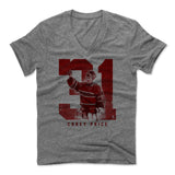 Mens Men's V-Neck Heather Gray