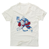 Mens Men's V-Neck Ivory