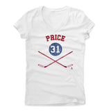 Womens Women's V-Neck White